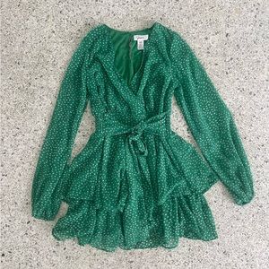 Green dress